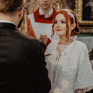 Ślub w rycie trydenckim w Sanktuarium św. Józefa w Kaliszu Fotografia Ślubna