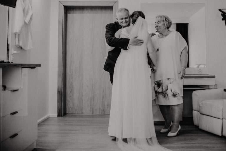 Wesele w leśnym klimacie. Daria i Kuba - fotografia ślubna w hotelu Rodos w Głogowie. Fotografia Ślubna